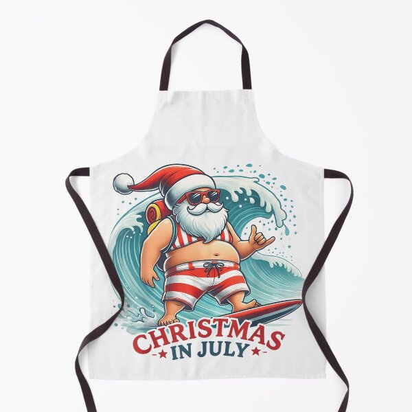 Item preview, Christmas In July Surfing Santa Claus Catching Waves Tropical Summer Design designed and sold by RuperDelois.