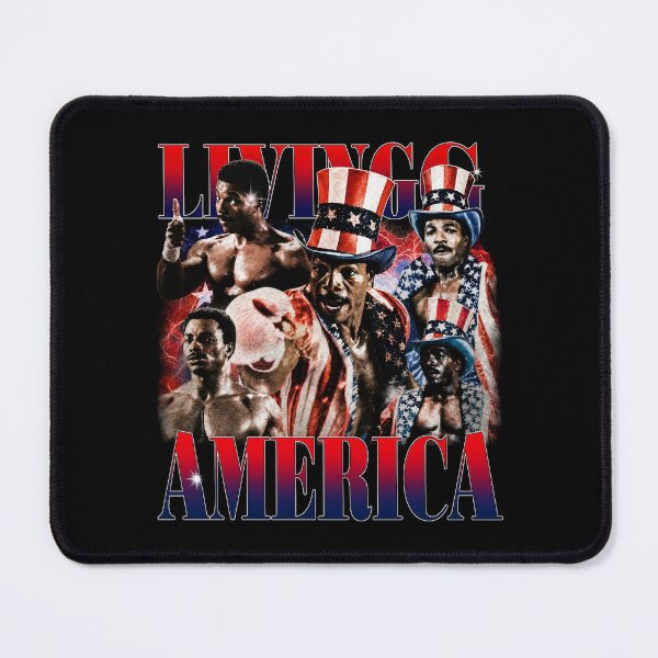 Item preview, Apollo Creed Living In America - Patriotic Boxing Fourth Of July America, USA Fighter designed and sold by kosterbleack.