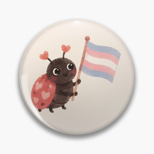 Item preview, Transgender flag sticker  designed and sold by aprilapricott.