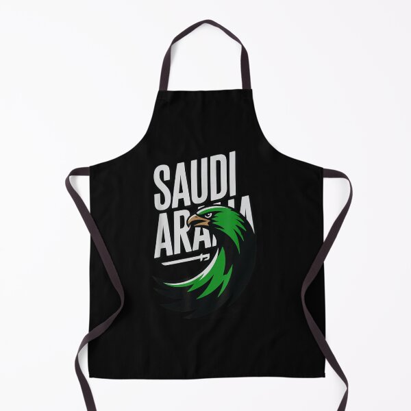 Item preview, Saudi Arabia Flag Colors Falcon National Symbol Distressed Bold Typography Design designed and sold by RuperDelois.