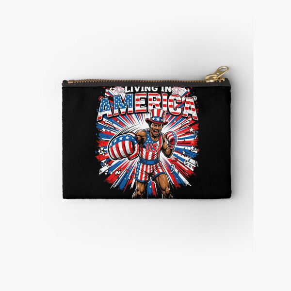 Item preview, Apollo Creed Living In America - Patriotic Boxing Fourth Of July America, USA Fighter designed and sold by kosterbleack.