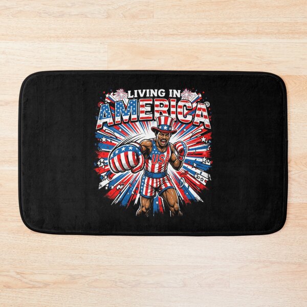Item preview, Apollo Creed Living In America - Patriotic Boxing Fourth Of July America, USA Fighter designed and sold by kosterbleack.