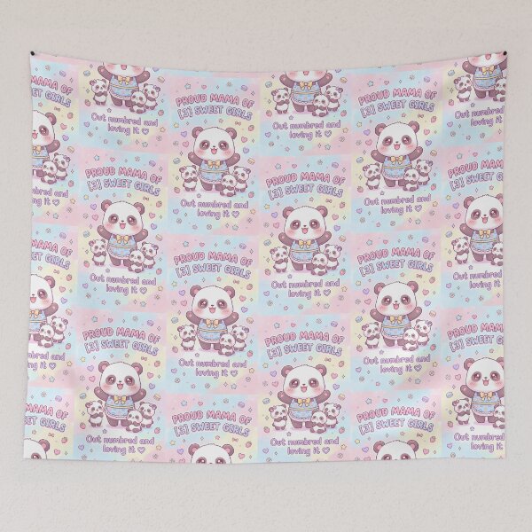Item preview, Proud Mama Of 3 Sweet Girls designed and sold by Itsheartshop.
