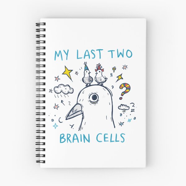 Item preview, My Last Two Brain Cells Funny Humor Tired Brain Mental Fatigue Relatable designed and sold by RetroMini2026.