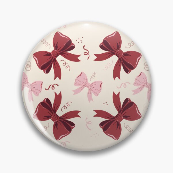 Item preview, Burgundy Bow seamless pattern designed and sold by digital.stickerperso.com.