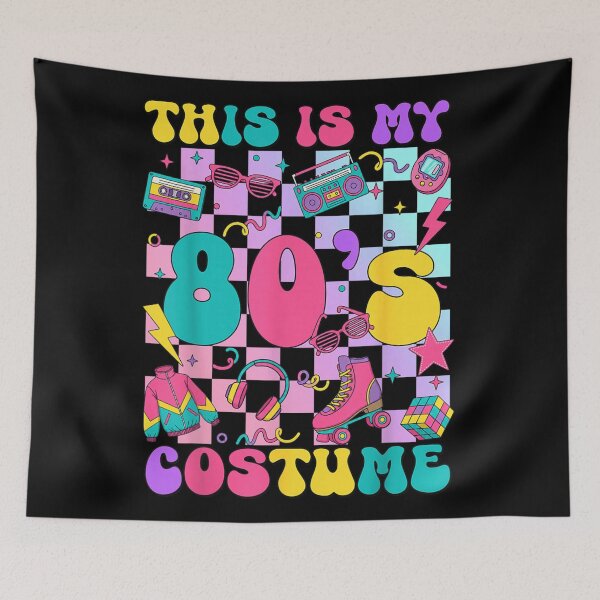 Item preview, This Is My 80s Costume Retro Vaporwave Aesthetic Neon Party Design designed and sold by RuperDelois.
