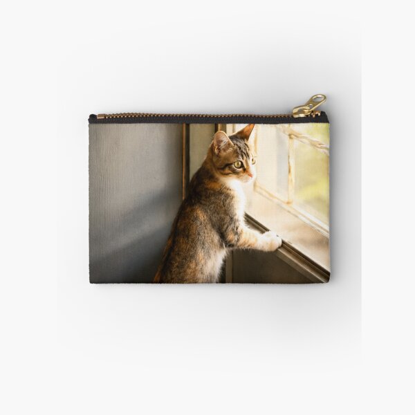 Item preview, Cute kitten waiting at the door designed and sold by Kimberly Palmer.