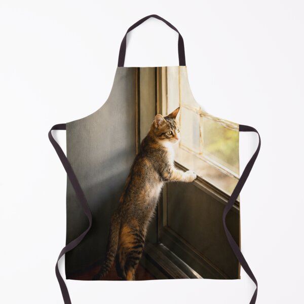 Item preview, Cute kitten waiting at the door designed and sold by Kimberly Palmer.