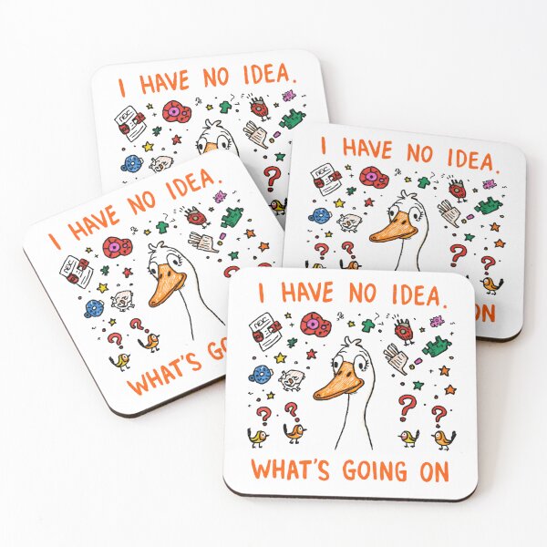 Item preview, I Have No Idea. What's Going On Confused Bewildered Humor designed and sold by RetroMini2026.