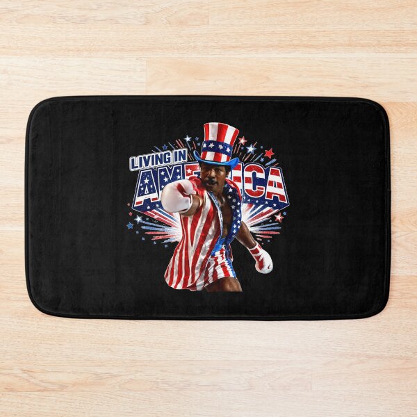 Item preview, Apollo Creed Living In America - Patriotic Boxing Fourth Of July America, USA Fighter designed and sold by kosterbleack.