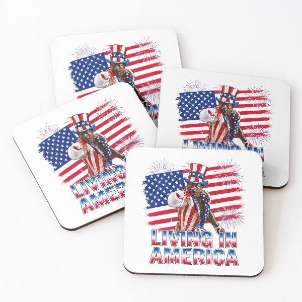 Item preview, Apollo Creed Living In America - Patriotic Boxing Fourth Of July America, USA Fighter designed and sold by kosterbleack.