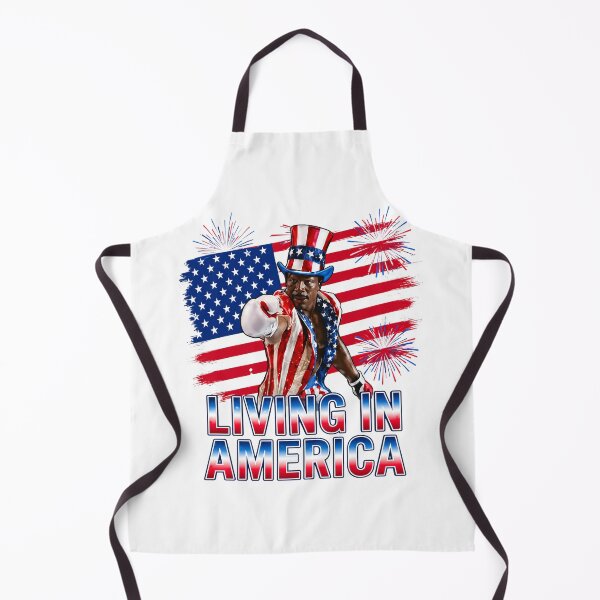Item preview, Apollo Creed Living In America - Patriotic Boxing Fourth Of July America, USA Fighter designed and sold by kosterbleack.
