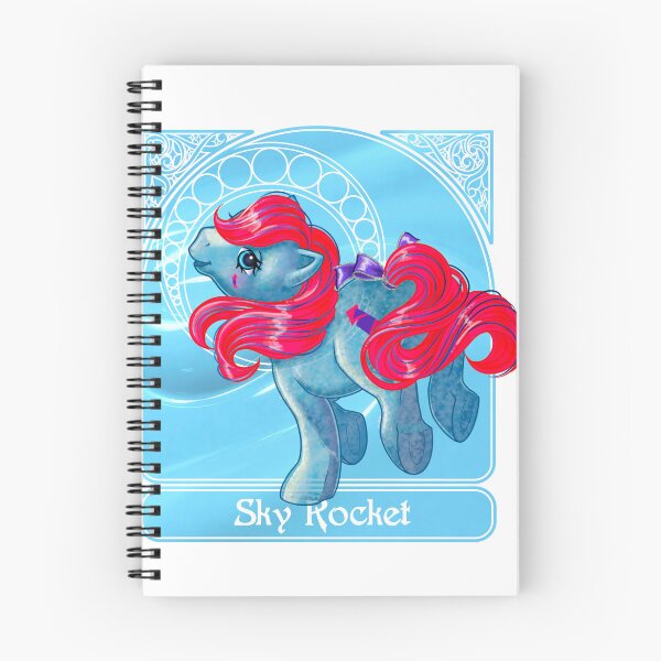 Item preview, My Little Pony Art Nouveau Sky Rocket designed and sold by scholtenart.