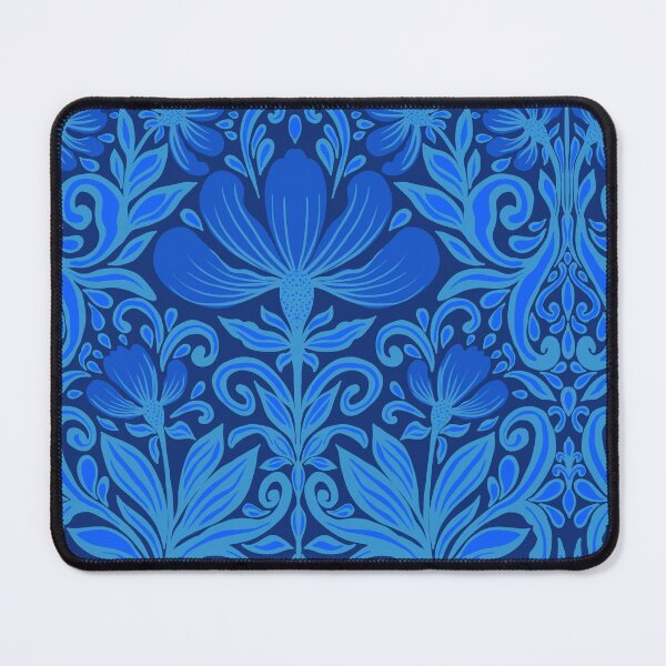 Item preview, Midnight Sapphire Cobalt Floral Garden designed and sold by AneissPiaf.