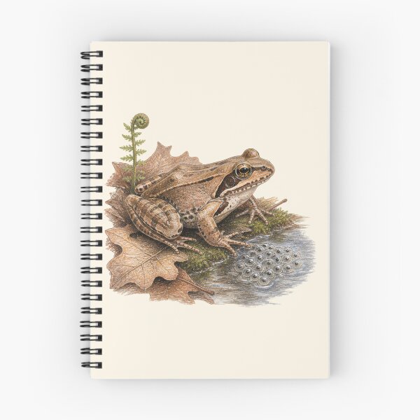 Item preview, Wood Frog with Frog Eggs Design designed and sold by BloomStudio1.