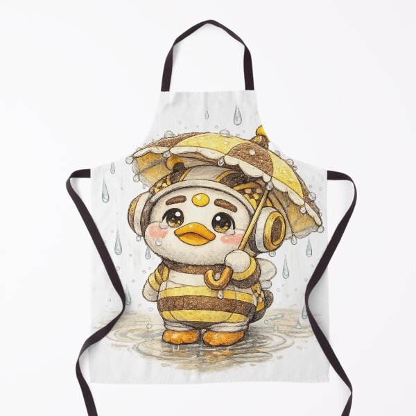 Item preview, Rainy Day Bee Duck designed and sold by PlanetBoi.