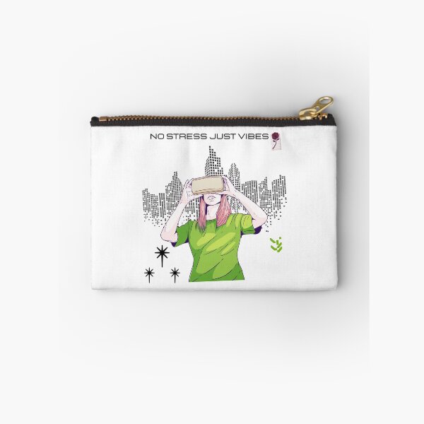 Item preview, No Stress Just Vibes Aesthetic Quote Design designed and sold by Scopestor.