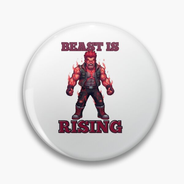 Item preview, Rising Beast Street fighter design designed and sold by RamjoVerse.