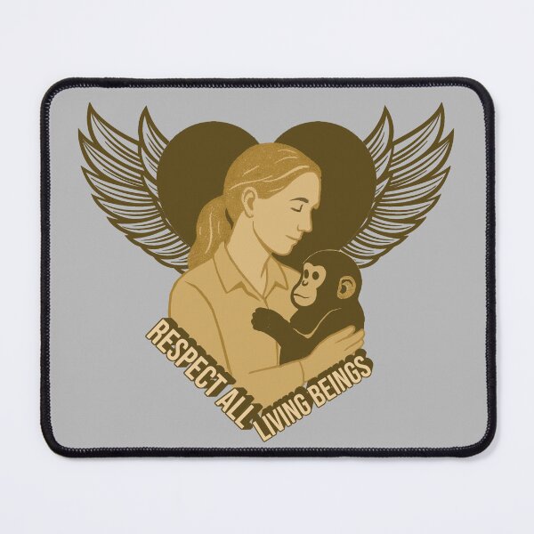 Item preview, Respect All Living Beings Inspirational Quote designed and sold by ArtsyExplorer.