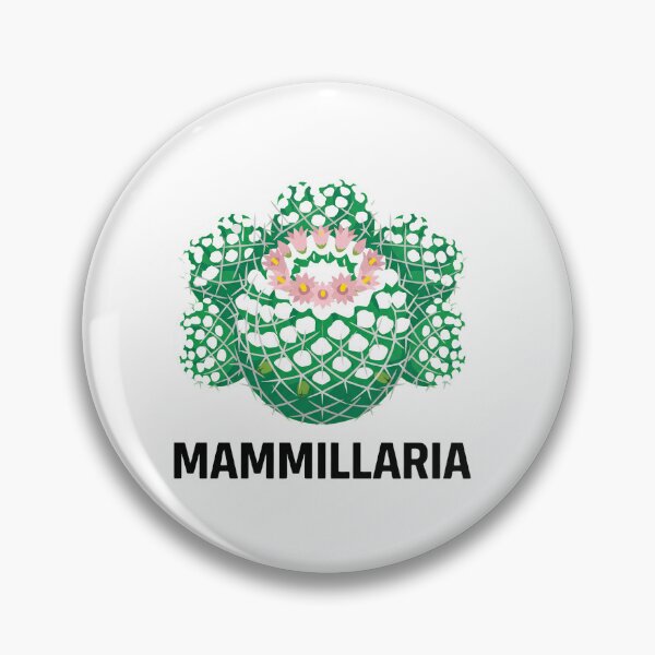 Item preview, Minimalist Fluffy Mammillaria Glassii Cactus Graphic designed and sold by GreenDivisionJP.