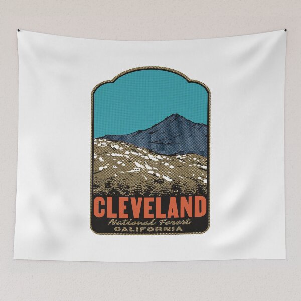 Item preview, Cleveland National Forest California Retro designed and sold by HalpinDesign.