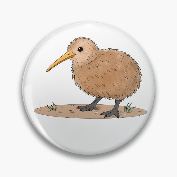 Item preview, Kiwi bird designed and sold by Snailbabycrafts.