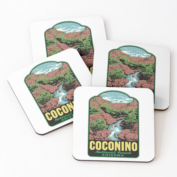 Item preview, Coconino National Forest Arizona Retro designed and sold by HalpinDesign.