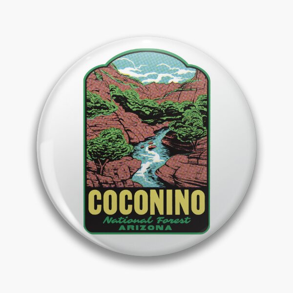 Item preview, Coconino National Forest Arizona Retro designed and sold by HalpinDesign.