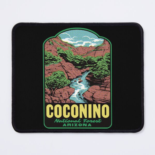 Item preview, Coconino National Forest Arizona Retro designed and sold by HalpinDesign.