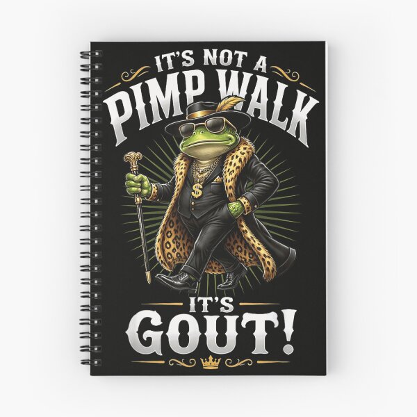 Item preview, Its Not A Pimp Walk Its Gout Funny Frog Pimp Costume designed and sold by LakenDraphil.