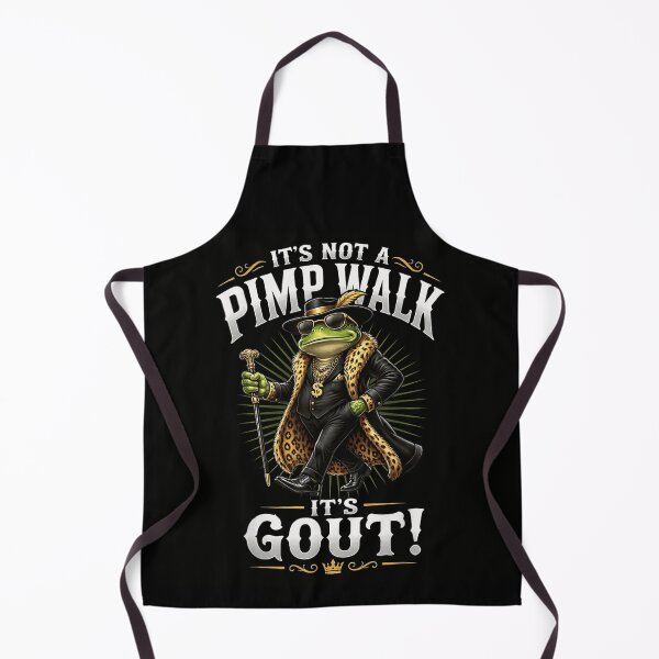 Item preview, Its Not A Pimp Walk Its Gout Funny Frog Pimp Costume designed and sold by LakenDraphil.