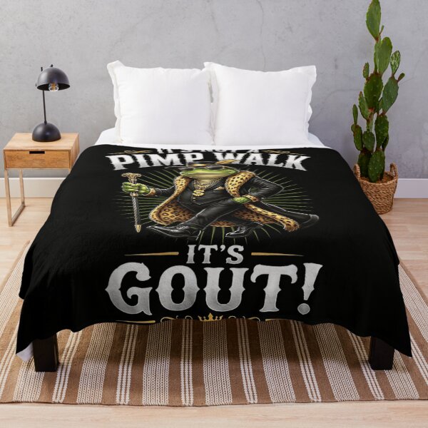 Item preview, Its Not A Pimp Walk Its Gout Funny Frog Pimp Costume designed and sold by LakenDraphil.
