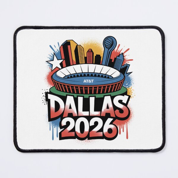 Item preview, Dallas 2026 Texas Soccer Souvenir T-Shirt V5 designed and sold by DarylWelsh2024.