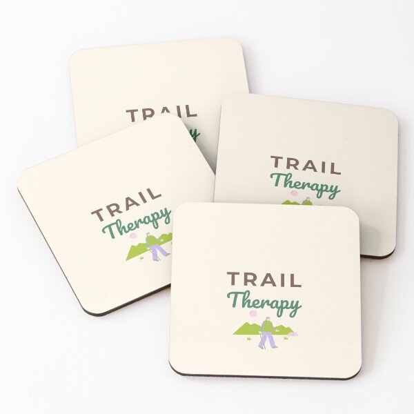 Item preview, Trail Therapy – Minimal Hiking Trail Design designed and sold by J-Nature-Vibes.