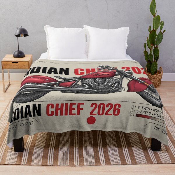 Item preview, Indian Chief 2026 Thunderstroke 116 Technical Spec Blueprint Motorcycle designed and sold by EdGraphy.