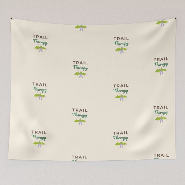 Item preview, Trail Therapy – Minimal Hiking Trail Design designed and sold by J-Nature-Vibes.