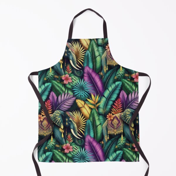 Item preview, Indian Elephant Jungle Dreams Seamless Surface Pattern designed and sold by taiche.