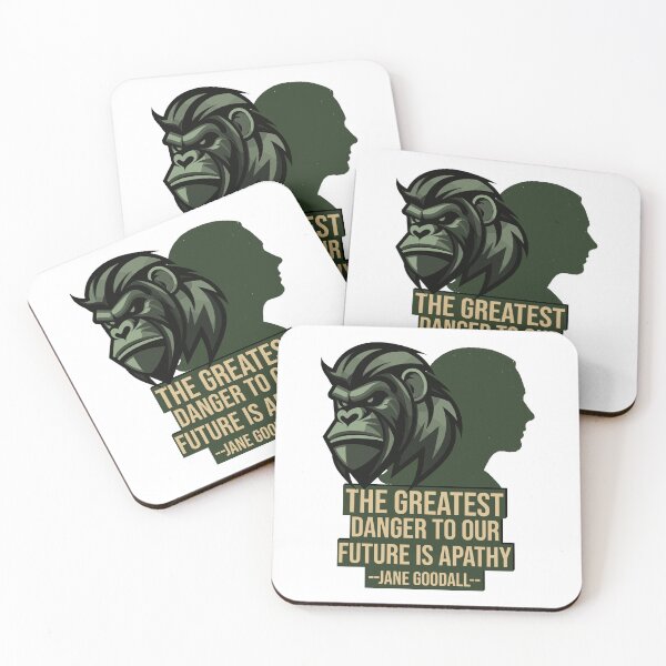 Item preview, The Greatest Danger to Our Future Is Apathy Quote designed and sold by ArtsyExplorer.
