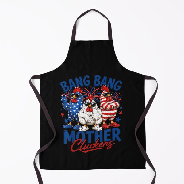 Item preview, Bang Bang Mother Cluckers Patriotic American Roosters 4th Of July Fireworks designed and sold by LakenDraphil.