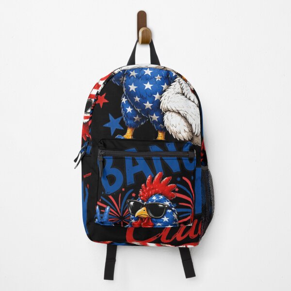 Item preview, Bang Bang Mother Cluckers Patriotic American Roosters 4th Of July Fireworks designed and sold by LakenDraphil.
