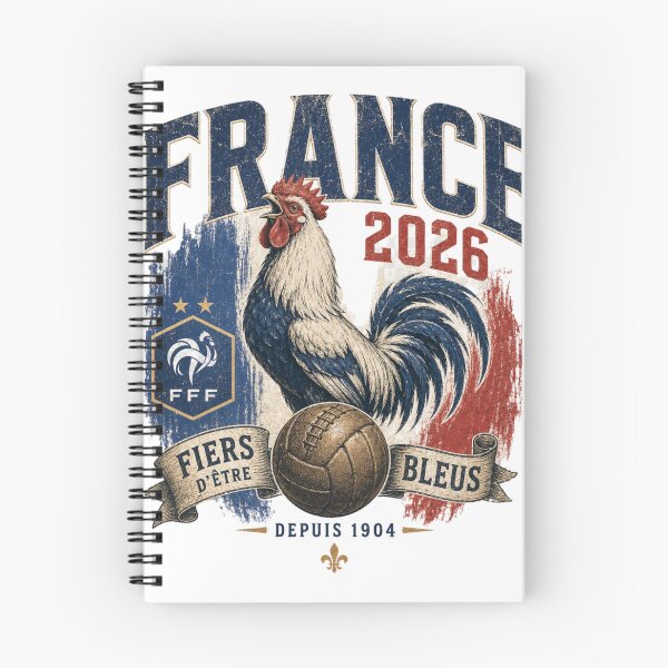 Aperçu de l'œuvre Gloire à la Coupe du Monde de Football France 2026 | Maillot de supporter des Bleus créée et vendue par rushaib.