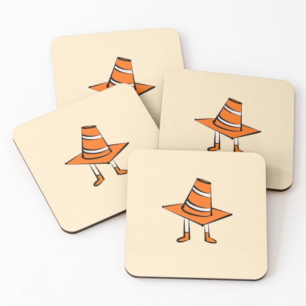 Item preview, Traffic Cone Little Guy designed and sold by Little Ginger Art.
