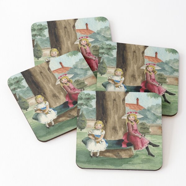 Item preview, Sisters in a summer garden in 1890 designed and sold by TerryKerrImages.