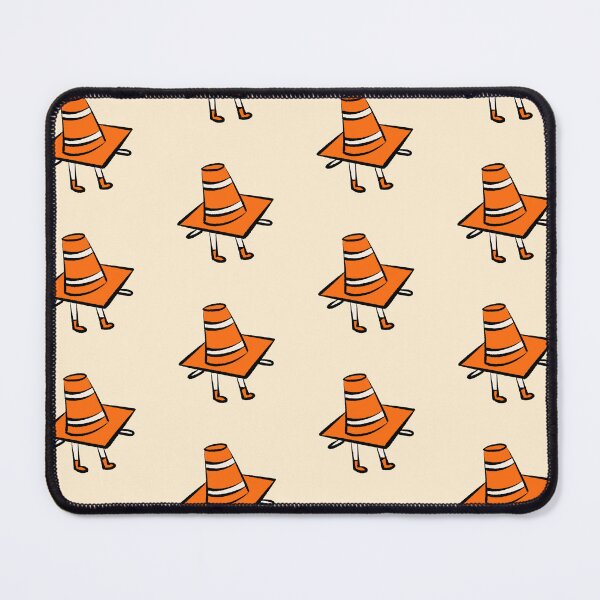 Item preview, Silly Traffic Cone Guy designed and sold by Little Ginger Art.