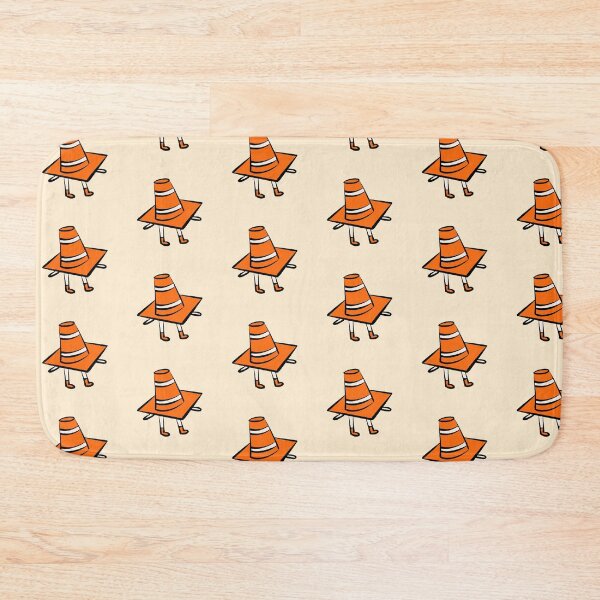 Item preview, Silly Traffic Cone Guy designed and sold by Little Ginger Art.
