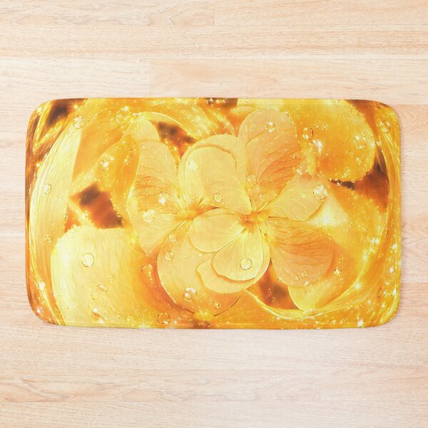 Item preview, Gold Dewy Floral Swirl designed and sold by O'clock Vibes.
