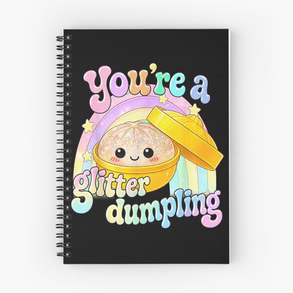 Item preview, Youre A Glitter Dumpling Cute Pastel Rainbow Kawaii Dim Sum Food Art designed and sold by LakenDraphil.