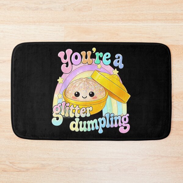 Item preview, Youre A Glitter Dumpling Cute Pastel Rainbow Kawaii Dim Sum Food Art designed and sold by LakenDraphil.