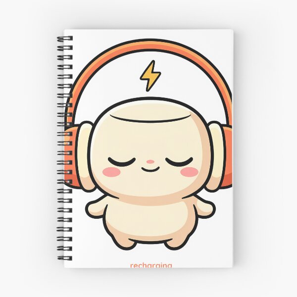 Item preview, Recharging Funny Introvert Headphones Social Battery Humor designed and sold by how-is-design.
