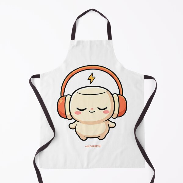Item preview, Recharging Funny Introvert Headphones Social Battery Humor designed and sold by how-is-design.